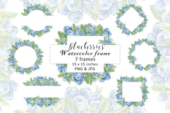 Blueberry Clipart: Graphics & Illustrations Review