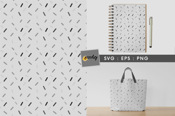 Hand Drawn Gray Lines: Seamless Patterns & Graphics