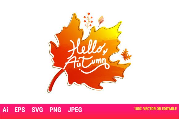 Hello Autumn Illustration: A Designer's Review for Stitchers