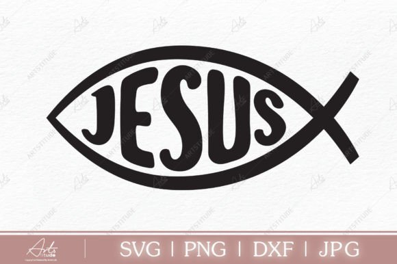 JESUS, Christian SVG: Premium Graphics for Crafts