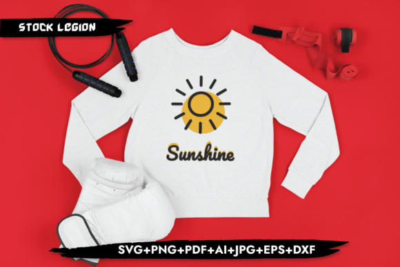 Sunshine Svg: Premium Graphics for T-Shirt Designs